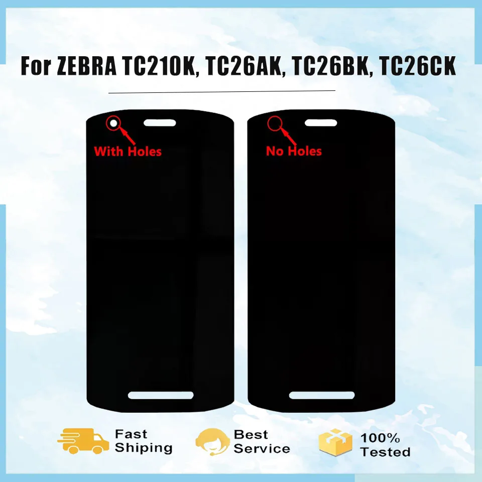 Original For ZEBRA TC21 TC26 LCD Display + Touch Screen For ZEBRA TC210K, TC26AK, TC26BK, TC26CK Display Screen Replacement
Original For ZEBRA TC21 TC26 LCD Display + Touch Screen For ZEBRA TC210K, TC26AK, TC26BK, TC26CK Display Screen Replacement