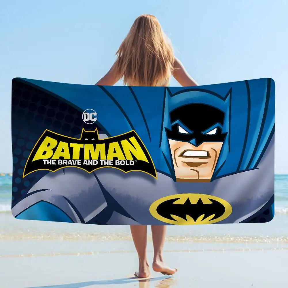 Мужское пляжное полотенце B-Batmans с героями мультфильмов, милое летнее детское большое пляжное полотенце для ванной, бассейна, впитывающее микрофибро, для плавания, путешествий
Мужское пляжное полотенце B-Batmans с героями мультфильмов, милое летнее детское большое пляжное полотенце для ванной, бассейна, впитывающее микрофибро, для плавания, путешествий