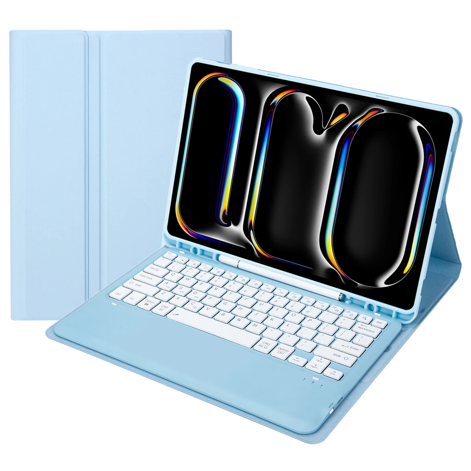 Чехол для iPad Pro 13 (2024) с Bluetooth-клавиатурой и слотом для ручки, ультратонкий чехол для планшета
Чехол для iPad Pro 13 (2024) с Bluetooth-клавиатурой и слотом для ручки, ультратонкий чехол для планшета