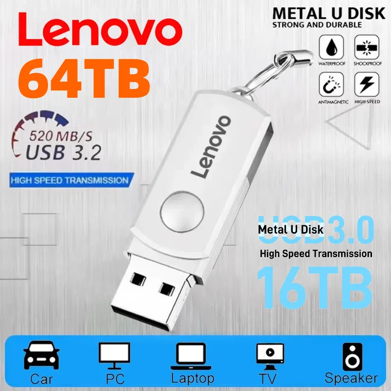 Lenovo Usb 3.0 Pendrive 1 ТБ Высокоскоростной Pen Drive 2 ТБ Металлические водонепроницаемые USB-накопители 512 ГБ TYPE-C Memoria Usb-накопитель для телефона
Lenovo Usb 3.0 Pendrive 1 ТБ Высокоскоростной Pen Drive 2 ТБ Металлические водонепроницаемые USB-накопители 512 ГБ TYPE-C Memoria Usb-накопитель для телефона