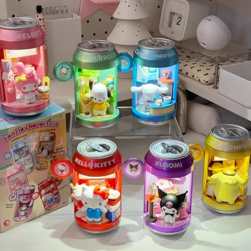 Genuine Sanrio Cinnamoroll Blind Box Soda Can Series Collectible Figure Dessert Shop Street Desktop Display Decorative Ornament
Genuine Sanrio Cinnamoroll Blind Box Soda Can Series Collectible Figure Dessert Shop Street Desktop Display Decorative Ornament