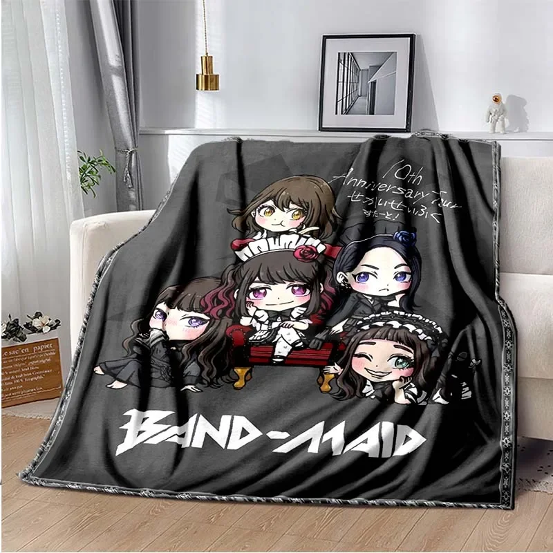 Band Maid Blanket Decke, Lightweight Warm Insulation Sofa Bed Office Car Knee Pads Blankets,Couverture,Deken,Frazada
Band Maid Blanket Decke, Lightweight Warm Insulation Sofa Bed Office Car Knee Pads Blankets,Couverture,Deken,Frazada