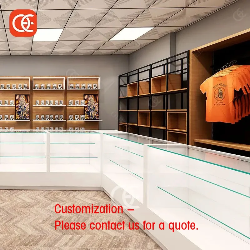 custom.Latest Design Boutique Customized Smoke Shop LED Lighting Illuminated Wall Shelving Service
custom.Latest Design Boutique Customized Smoke Shop LED Lighting Illuminated Wall Shelving Service