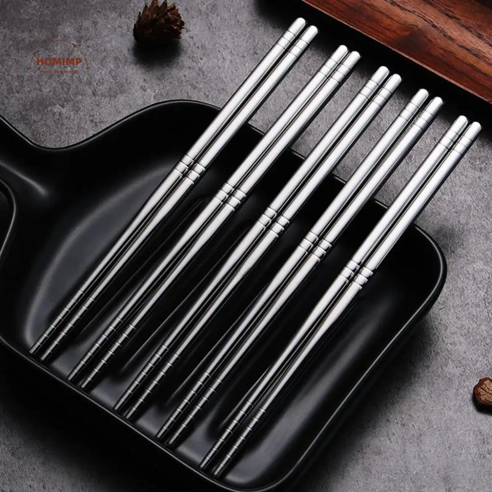 Quality 304 Stainless Steel Non-slip High Temperature Sterilizable Metal Chopsticks Tableware Chopsticks Kitchen Accessories
Quality 304 Stainless Steel Non-slip High Temperature Sterilizable Metal Chopsticks Tableware Chopsticks Kitchen Accessories