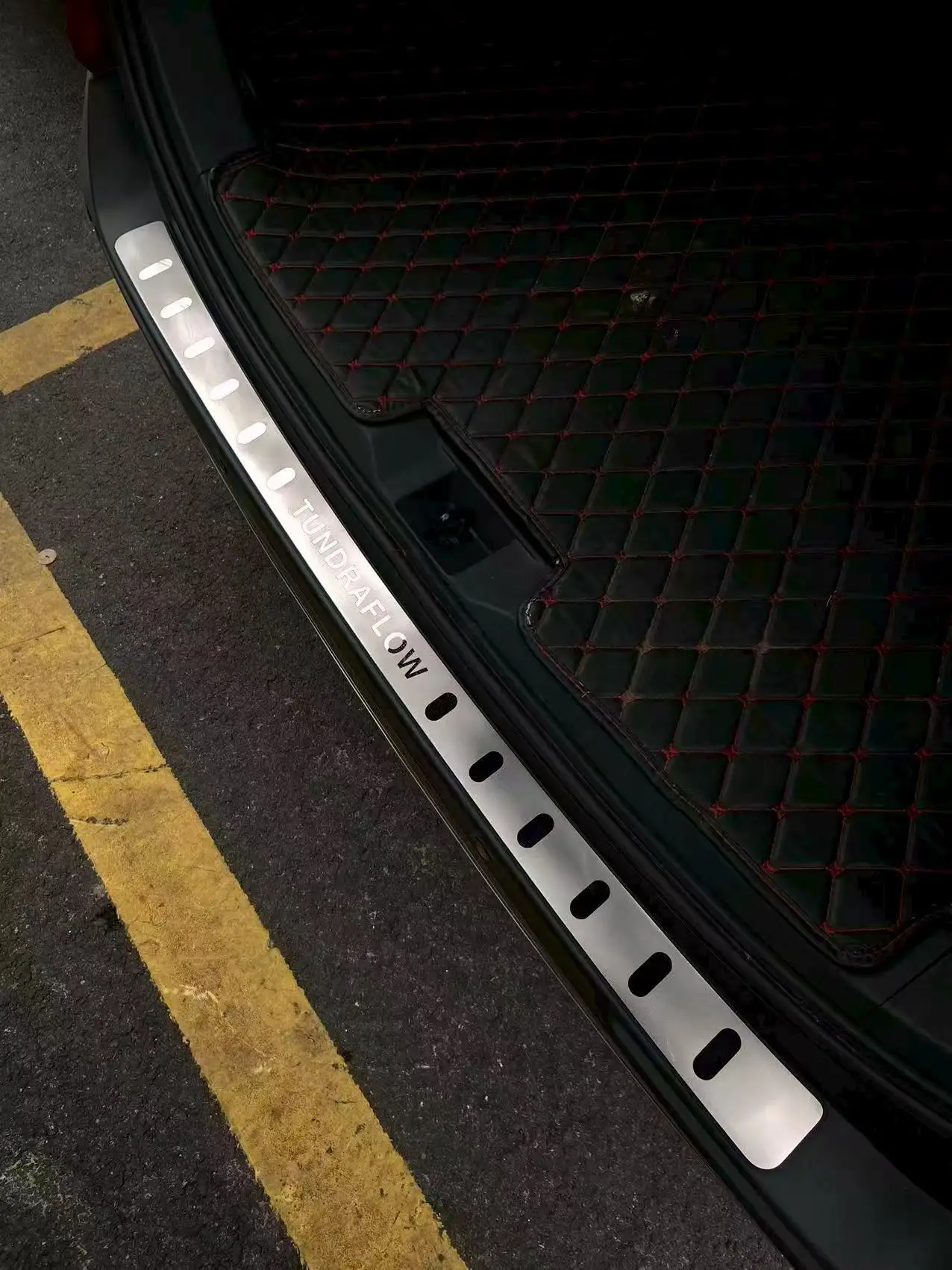 TundraFlow Chrome Trunk Sill Trim Guard for Toyota RAV4 2020 2021 2022 2023 2024 2025, Rear Bumper Topper Protector Cover Scuff
TundraFlow Chrome Trunk Sill Trim Guard for Toyota RAV4 2020 2021 2022 2023 2024 2025, Rear Bumper Topper Protector Cover Scuff