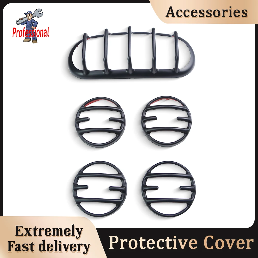 Matt Black Headlight Turn Signal Taillight Grill Coverf For Honda CMX 500 300 1100 ABS 2023Rebel CMX 300/250 500 2020 -2023 2024
Matt Black Headlight Turn Signal Taillight Grill Coverf For Honda CMX 500 300 1100 ABS 2023Rebel CMX 300/250 500 2020 -2023 2024
