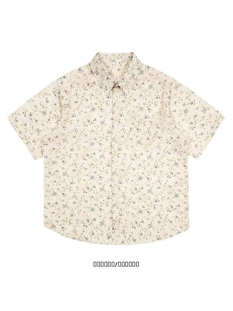 from Vintage Japanese Floral Print Turn-down Collar Short Sleeve Shirt Country Style Loose Fit Youthful Summer Shirt
from Vintage Japanese Floral Print Turn-down Collar Short Sleeve Shirt Country Style Loose Fit Youthful Summer Shirt