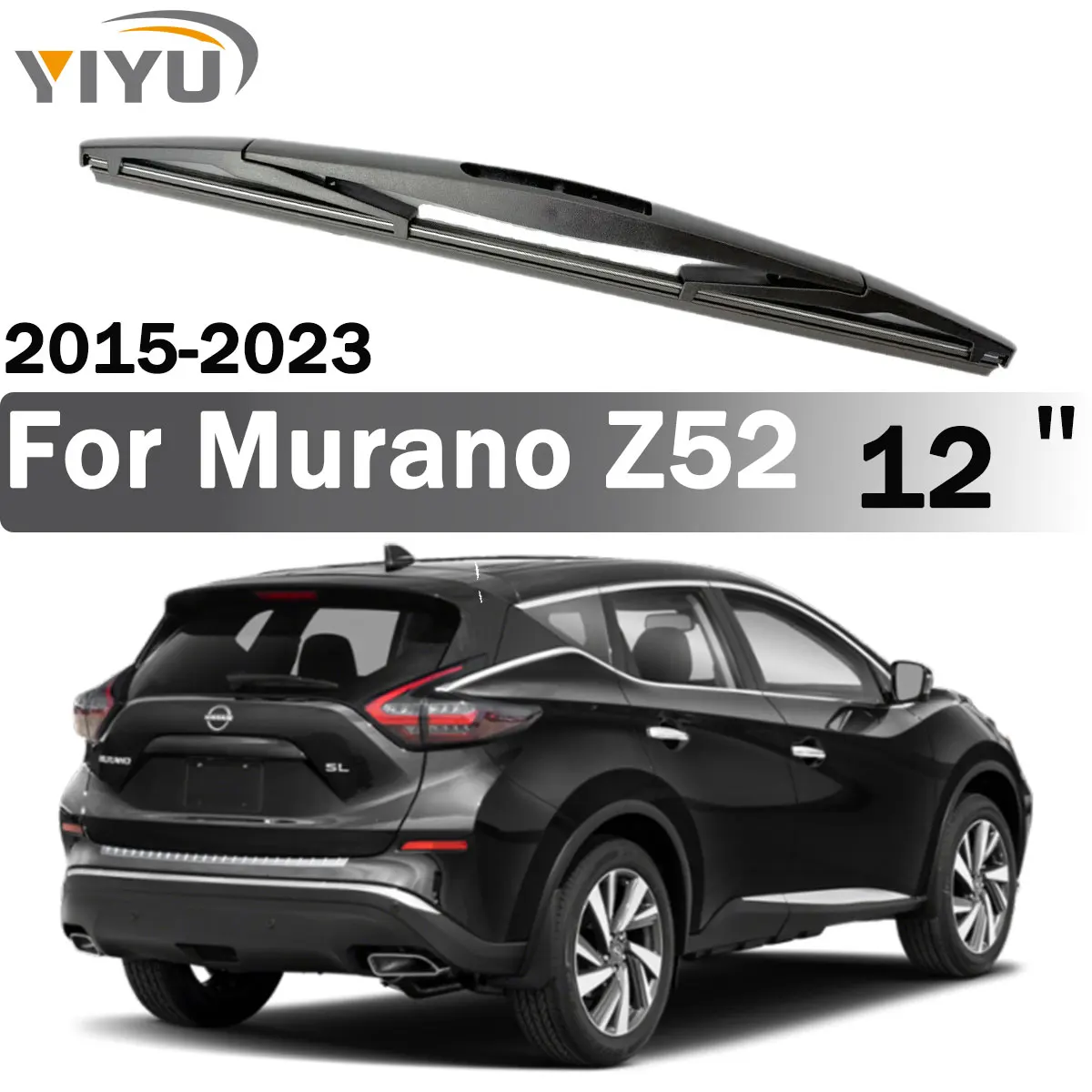 12" Rear Windshield Windscreen Wiper Blade 1PC For Nissan Murano MK3 Z52 2015-2023 Car Rear Window Brushes Accessories
12" Rear Windshield Windscreen Wiper Blade 1PC For Nissan Murano MK3 Z52 2015-2023 Car Rear Window Brushes Accessories
