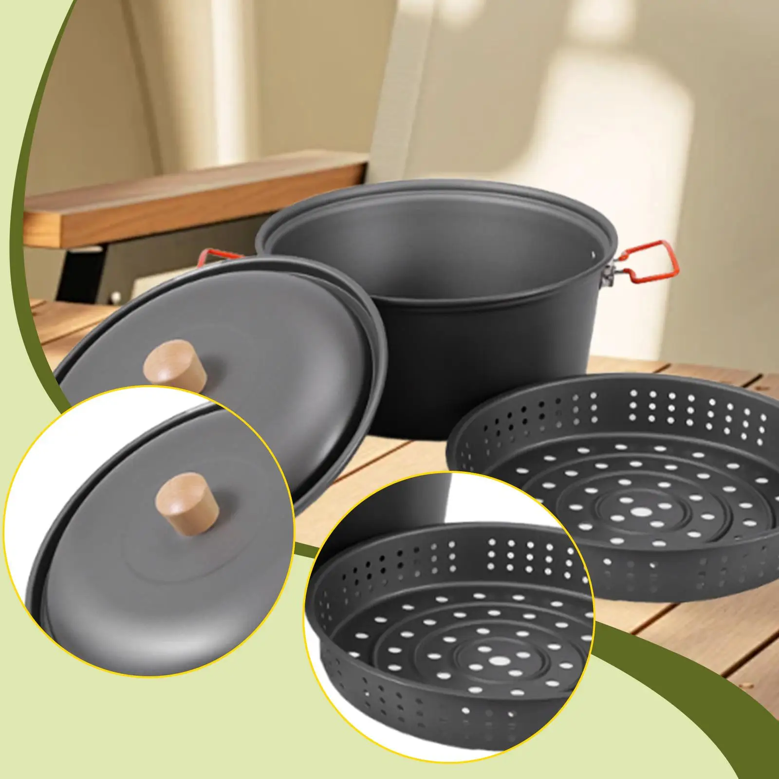 Посуда для кемпинга Горшок для кемпинга Бытовое оборудование для костра Посуда Посуда
Посуда для кемпинга Горшок для кемпинга Бытовое оборудование для костра Посуда Посуда