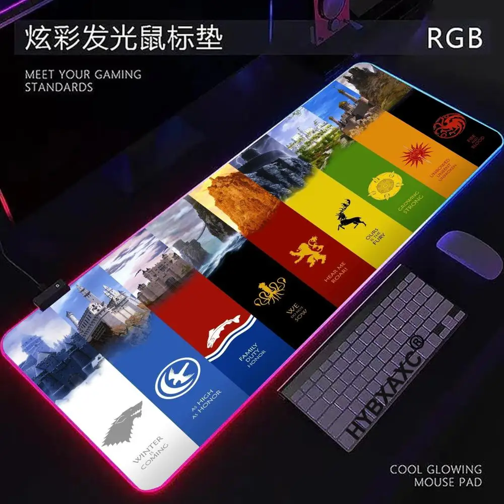 RGB HD Printing G-Game Of Thrones Mouse Pad Rubber Laptop 40x90cm Mousepad Notebook Gamer Computer Table Gaming PC Accessories
RGB HD Printing G-Game Of Thrones Mouse Pad Rubber Laptop 40x90cm Mousepad Notebook Gamer Computer Table Gaming PC Accessories