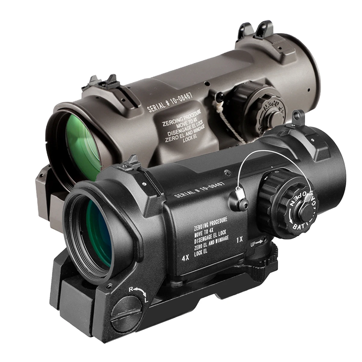 Tactical 1x-4x Fixed Dual Purpose Rifle Scope W/Quick Detachable Rifle Scope Hunting Shooting Optics Sight Fit 20mm Rail
Tactical 1x-4x Fixed Dual Purpose Rifle Scope W/Quick Detachable Rifle Scope Hunting Shooting Optics Sight Fit 20mm Rail
