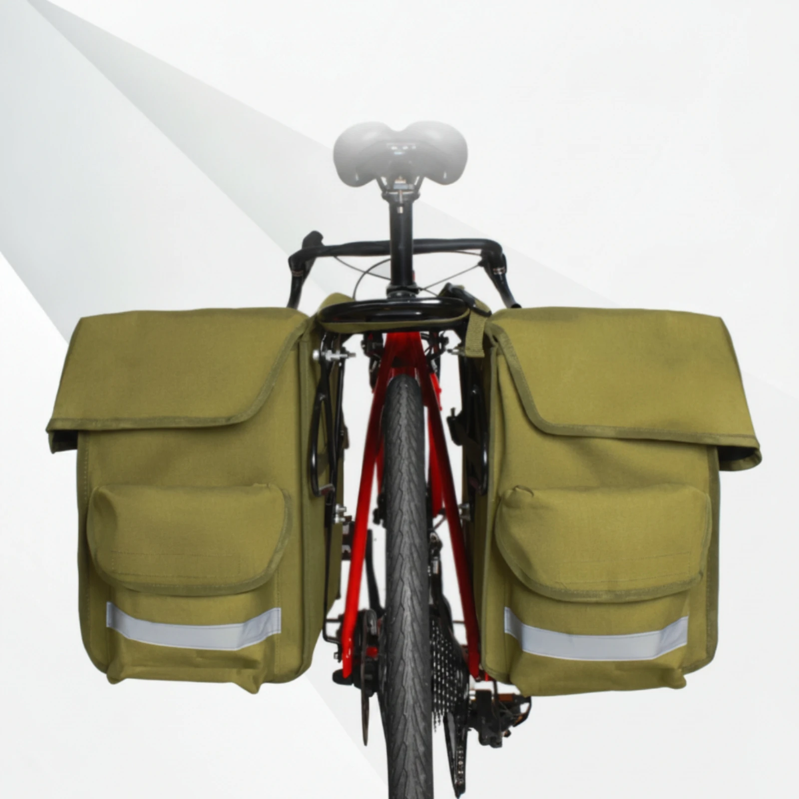 Rear Pannier with Buckle Straps Green Bike Pannier with Carry Handle Rear Rack Panniers Rugged Bike Panniers Sturdy
Rear Pannier with Buckle Straps Green Bike Pannier with Carry Handle Rear Rack Panniers Rugged Bike Panniers Sturdy