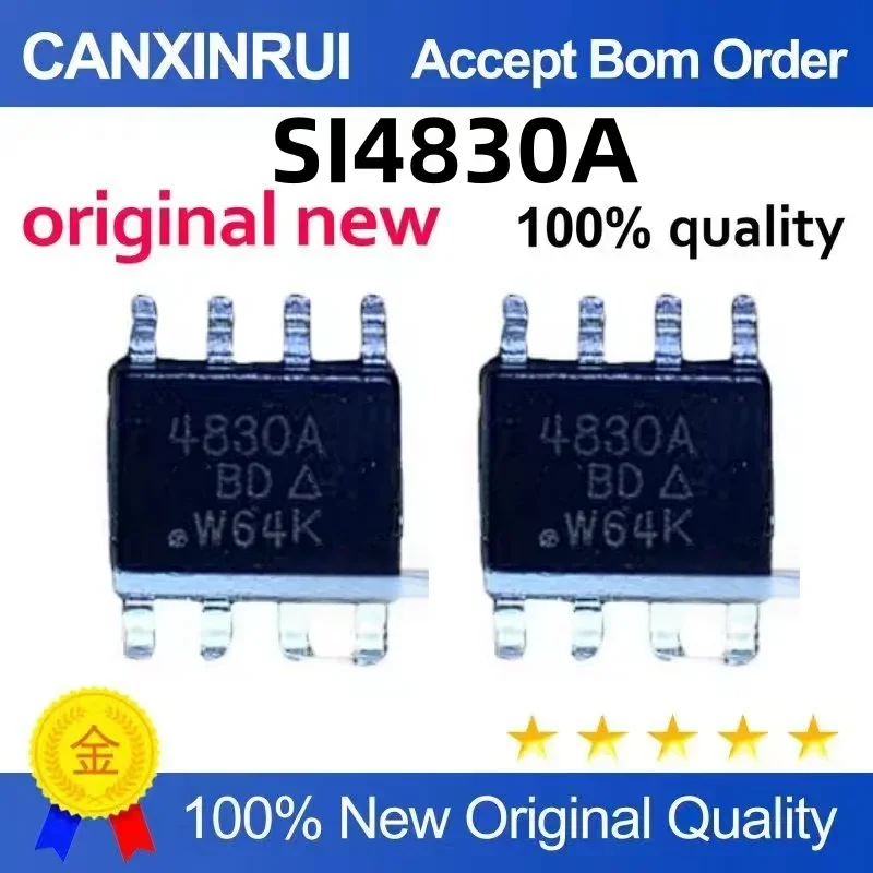 (5-100 pieces)New stock SI4830ADY-T1-E3 SI4830A 4830A SOP-8
(5-100 pieces)New stock SI4830ADY-T1-E3 SI4830A 4830A SOP-8