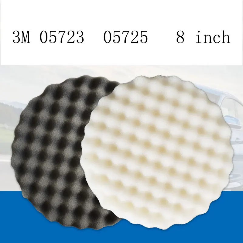 8 inch 3M 05725 /05723 Car Polishing 200mm Car Wash Sponge Detail Cleaning Pad Cushion Felt Spray Paint Surface Treatment 
8 inch 3M 05725 /05723 Car Polishing 200mm Car Wash Sponge Detail Cleaning Pad Cushion Felt Spray Paint Surface Treatment