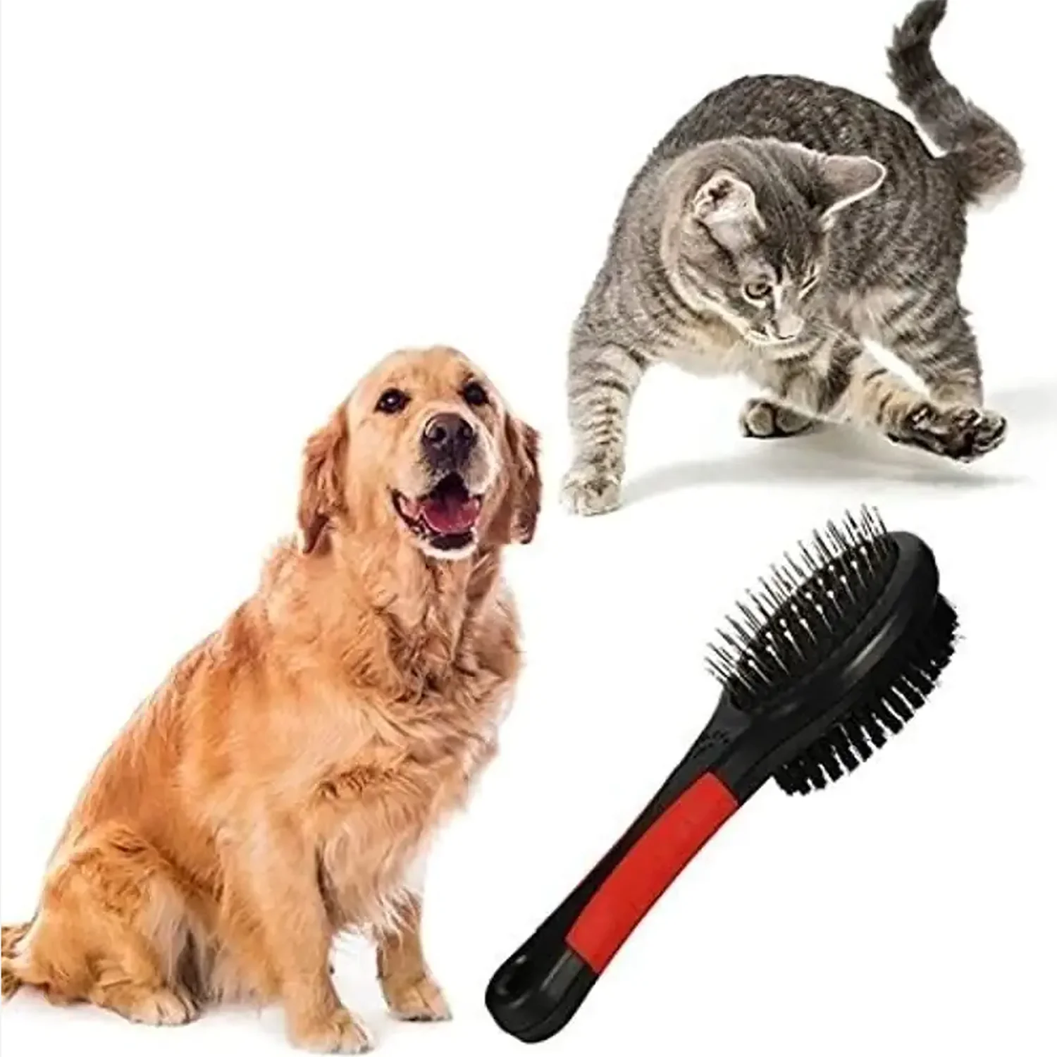 Double-Side Pet Comb Clean Brush Cat Dog Dematting Comb Long Short Hair Removal Comb Pet Massage Grooming Tool Dogs Comb
Double-Side Pet Comb Clean Brush Cat Dog Dematting Comb Long Short Hair Removal Comb Pet Massage Grooming Tool Dogs Comb