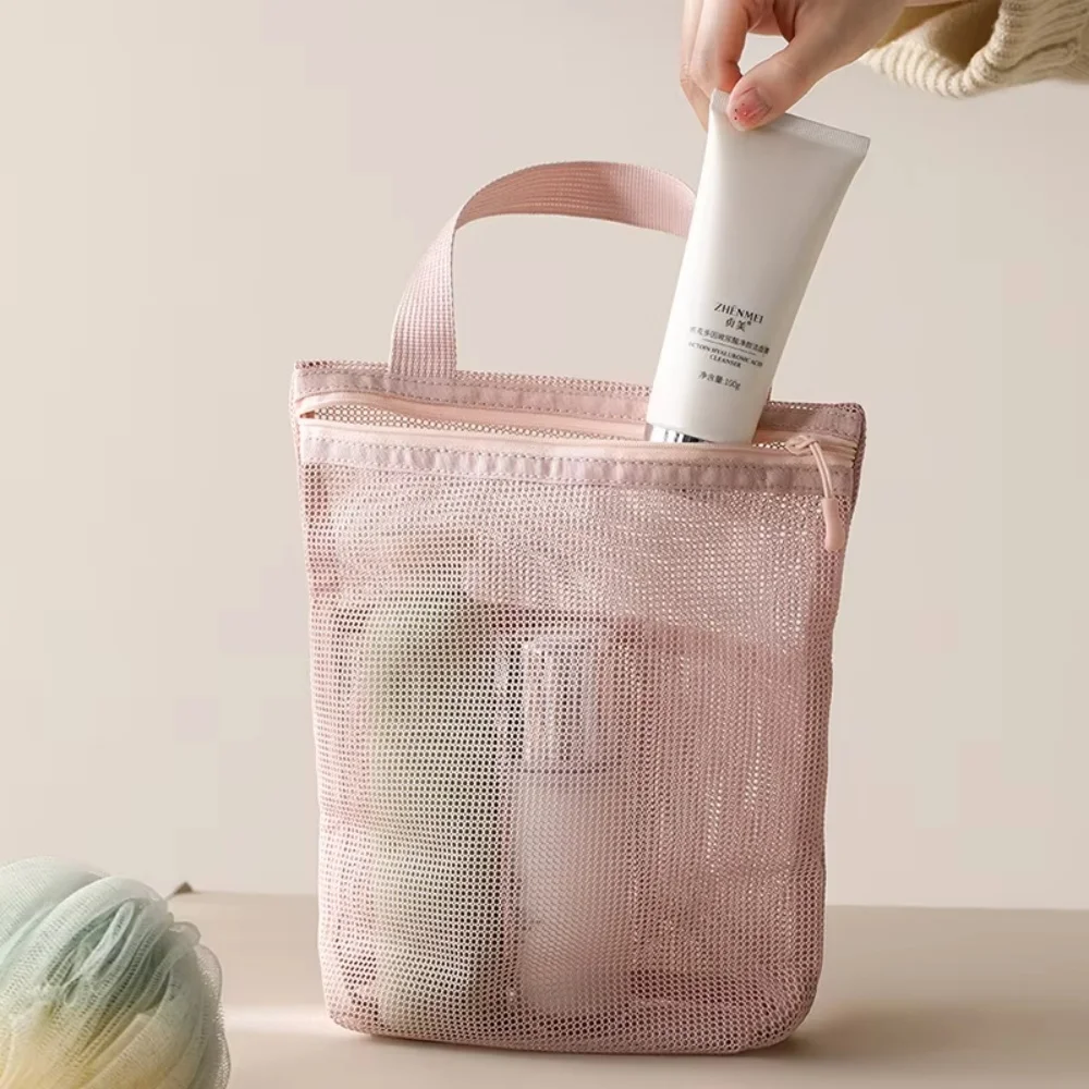 Portable Travel Handbags Mesh Makeup Toiletry Storage Bags Hanging Cosmetic Organizer Pouch Washing Body Shower Tools Organizer
Portable Travel Handbags Mesh Makeup Toiletry Storage Bags Hanging Cosmetic Organizer Pouch Washing Body Shower Tools Organizer