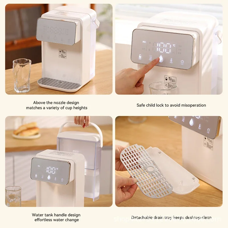 3S Instant Hot Water Dispenser 3.5L Desktop Electric Kettle One Touch Rapid Heating Drinking Machine Home Office Tea Maker
3S Instant Hot Water Dispenser 3.5L Desktop Electric Kettle One Touch Rapid Heating Drinking Machine Home Office Tea Maker