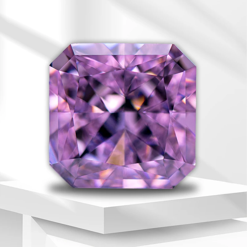 4k Crushed Ice Cut Cubic Zirconia Stone Asscher Shape 5A Grade Light Pink Color Loose Synthetic Cz Gemstone Charms Women Jewelry
4k Crushed Ice Cut Cubic Zirconia Stone Asscher Shape 5A Grade Light Pink Color Loose Synthetic Cz Gemstone Charms Women Jewelry