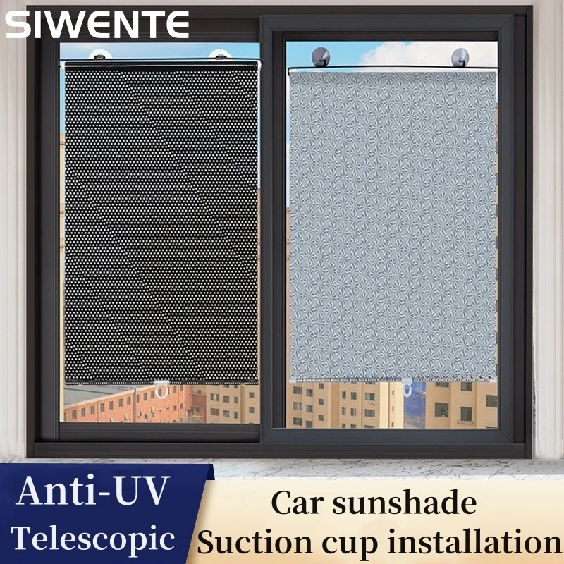 Suction Cup Sunshade Nail-free Window Shade Easy To Install Window Sun-shading Curtains for Bedroom Office Car Blackout Curtain
Suction Cup Sunshade Nail-free Window Shade Easy To Install Window Sun-shading Curtains for Bedroom Office Car Blackout Curtain