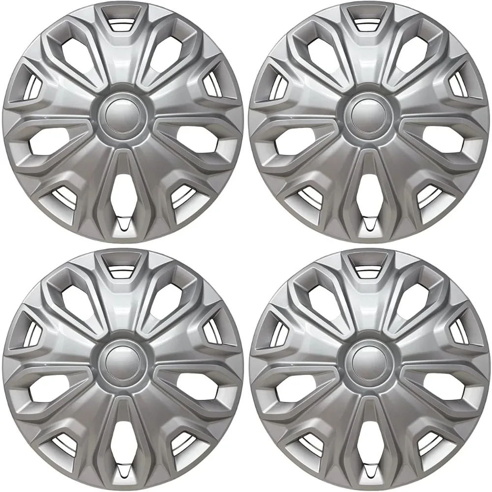 Hubcap Replacement for Ford Transit 150, 250, and 350: 2015-2024, 16-inch Wheel Cover (Silver, 4 Pieces)
Hubcap Replacement for Ford Transit 150, 250, and 350: 2015-2024, 16-inch Wheel Cover (Silver, 4 Pieces)