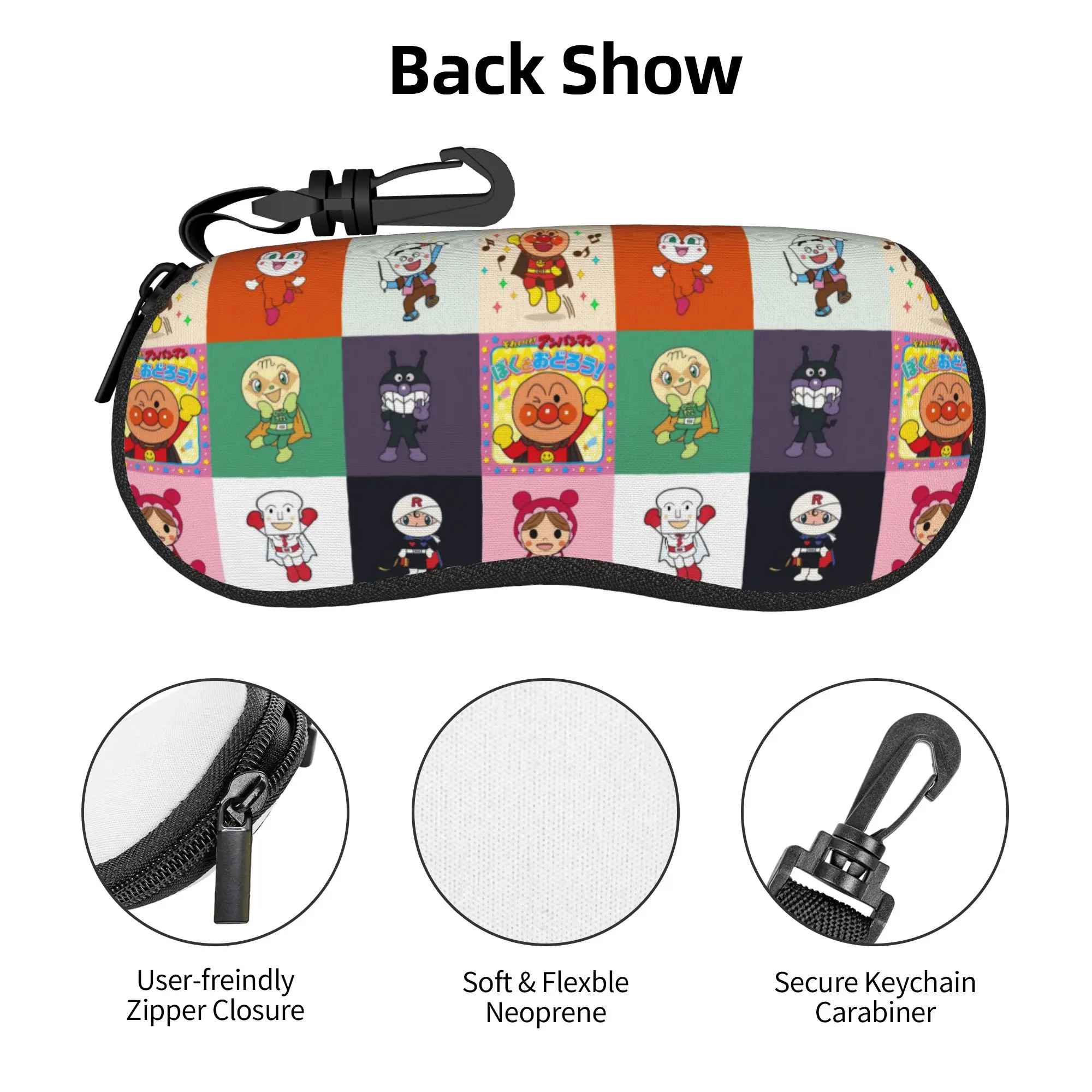 Checkered Plaid Anpanman Cartoon Shell Eyeglasses Protector Cases Cute Sunglass Case Anime Superhero Glasses Pouch
Checkered Plaid Anpanman Cartoon Shell Eyeglasses Protector Cases Cute Sunglass Case Anime Superhero Glasses Pouch