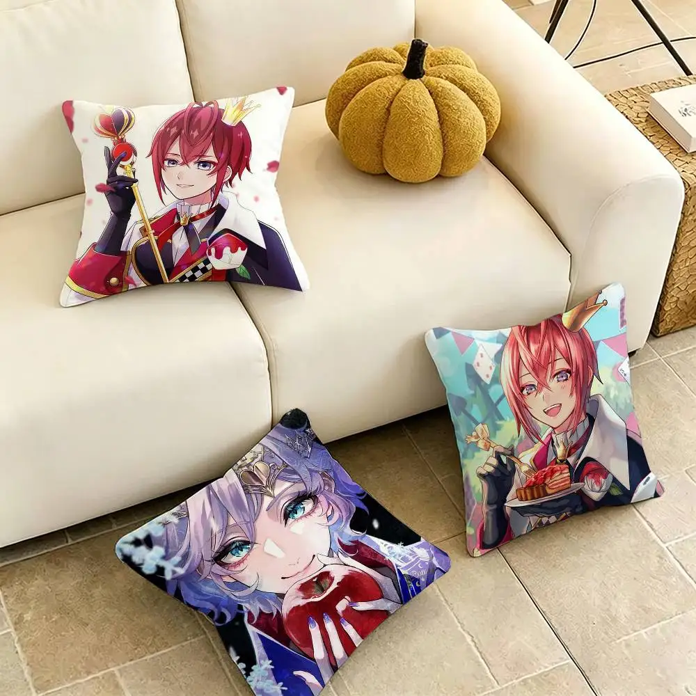 Riddle-E Rosehearts Anime Square Double-Sided printed Pillow Case Bedroom Bedside Pillow Sofa Cushion Cover Gift
Riddle-E Rosehearts Anime Square Double-Sided printed Pillow Case Bedroom Bedside Pillow Sofa Cushion Cover Gift