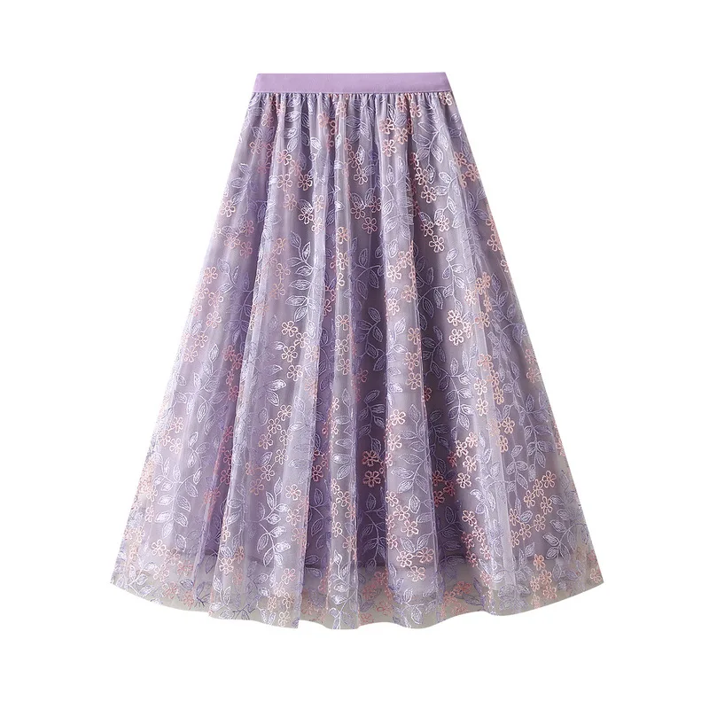 Double-Layer Gauze Skirt, Elastic Waist, Princess Skirt, Puffy Skirt, Pleated Skirt, Mid-length, Summer, New A-line skirt 2025
Double-Layer Gauze Skirt, Elastic Waist, Princess Skirt, Puffy Skirt, Pleated Skirt, Mid-length, Summer, New A-line skirt 2025