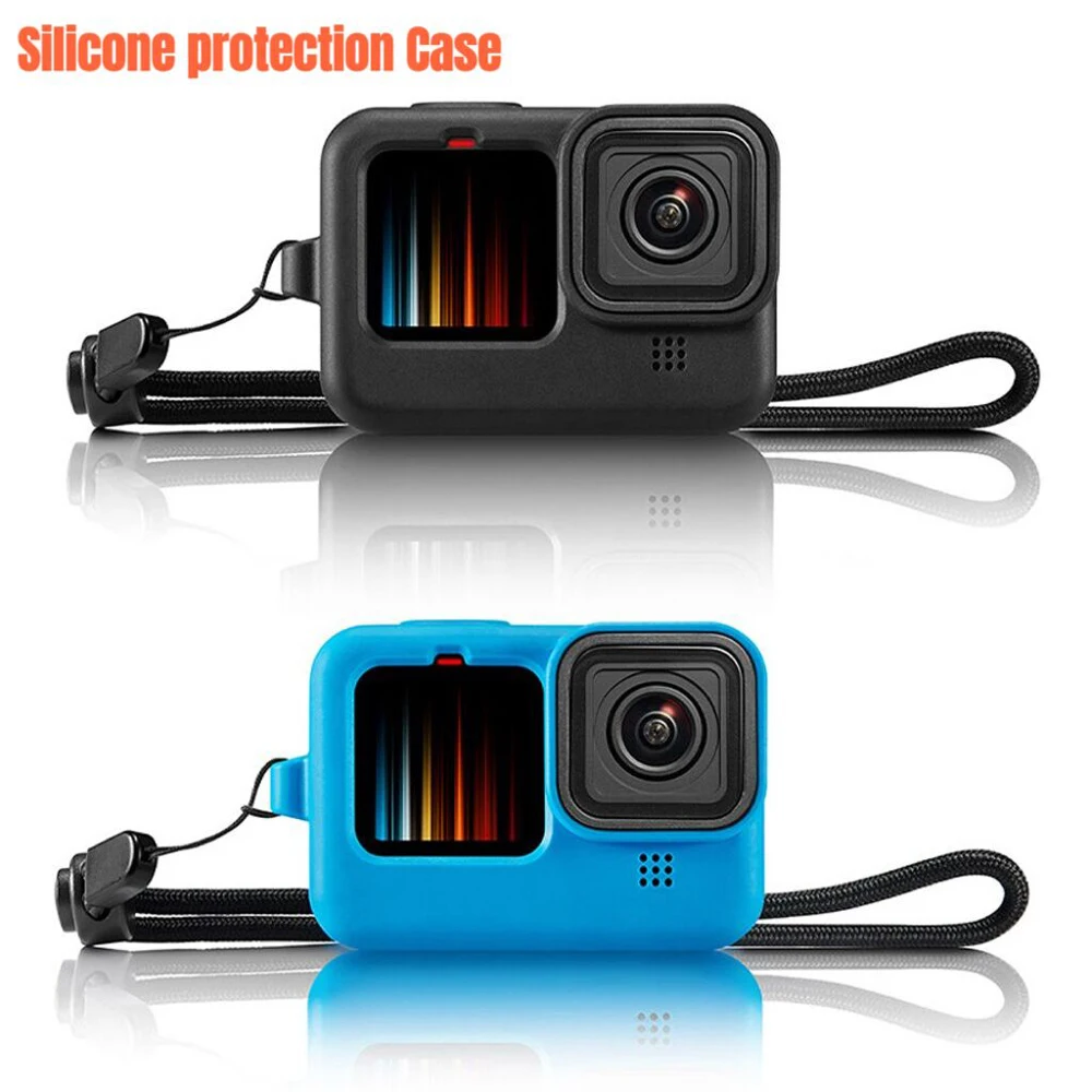 Silicone Camera Sleeve + Lens Cap Cover for GoPro Hero 11 Protective Frame Case Shell Accessories for GoPro 10 9 Action Camera
Silicone Camera Sleeve + Lens Cap Cover for GoPro Hero 11 Protective Frame Case Shell Accessories for GoPro 10 9 Action Camera