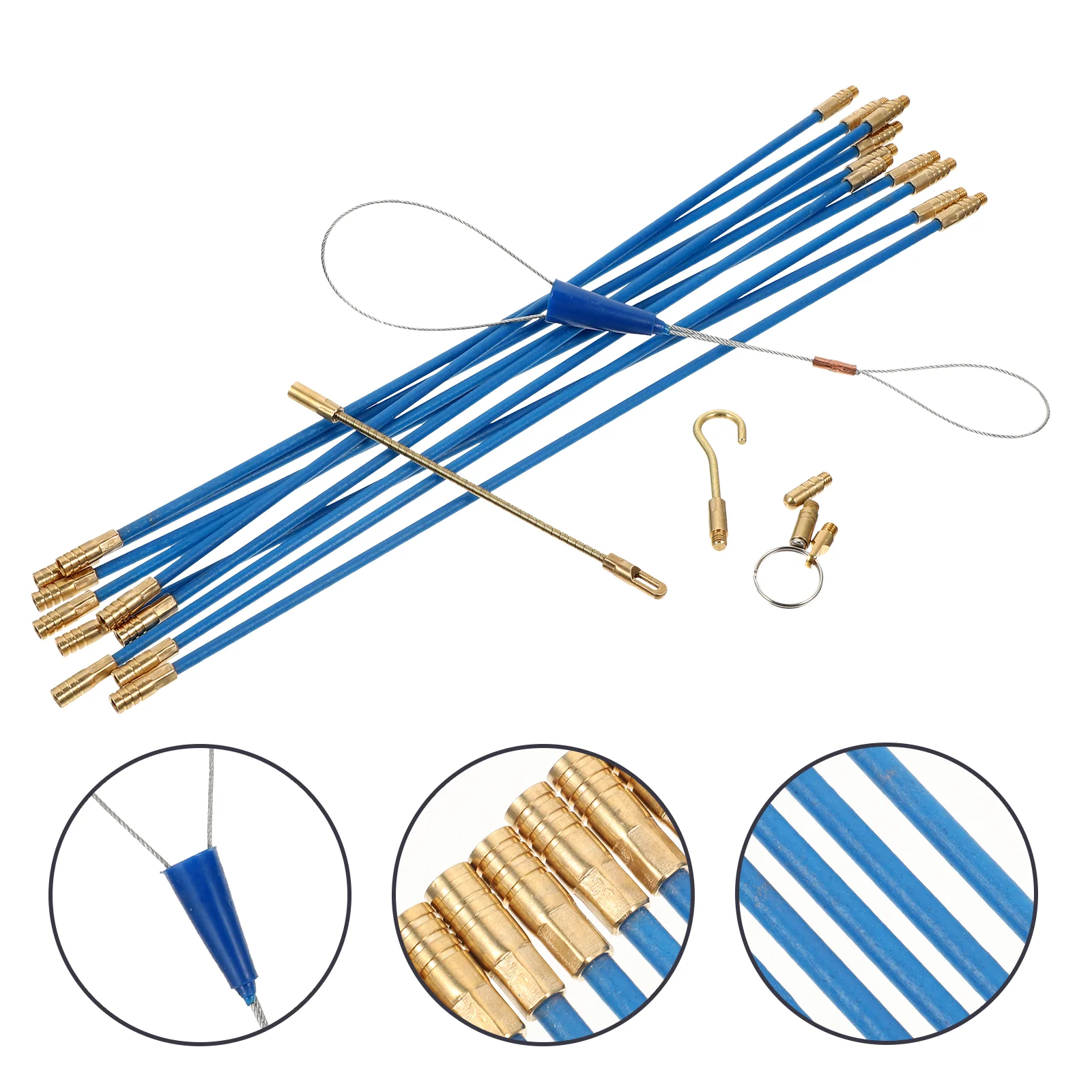 Electrical Wire Running Kit Fiberglass Fish Tape Rods Cable Puller Coaxial Push Kit Wire Fishing Tools Electrician Tools Cable
Electrical Wire Running Kit Fiberglass Fish Tape Rods Cable Puller Coaxial Push Kit Wire Fishing Tools Electrician Tools Cable