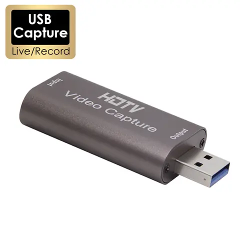 Karta przechwytywania wideo 4K USB 3.0 USB2.0 HDTV Grabber Recorder do PS4, gier, DVD, kamery, nagrywania, transmisji na żywo