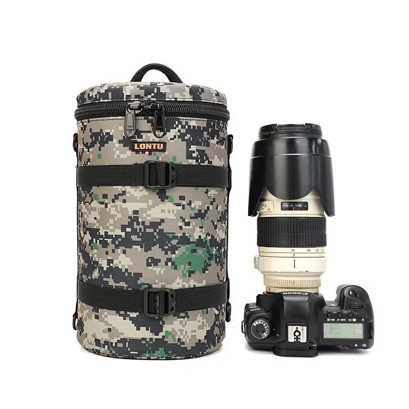 Telephoto Camera Lens Bag for Sony A7 70-200mm 100-400mm Nikon Z70-200 Canon RF100-500 Pro Photography Oblique Lens Tube
Telephoto Camera Lens Bag for Sony A7 70-200mm 100-400mm Nikon Z70-200 Canon RF100-500 Pro Photography Oblique Lens Tube