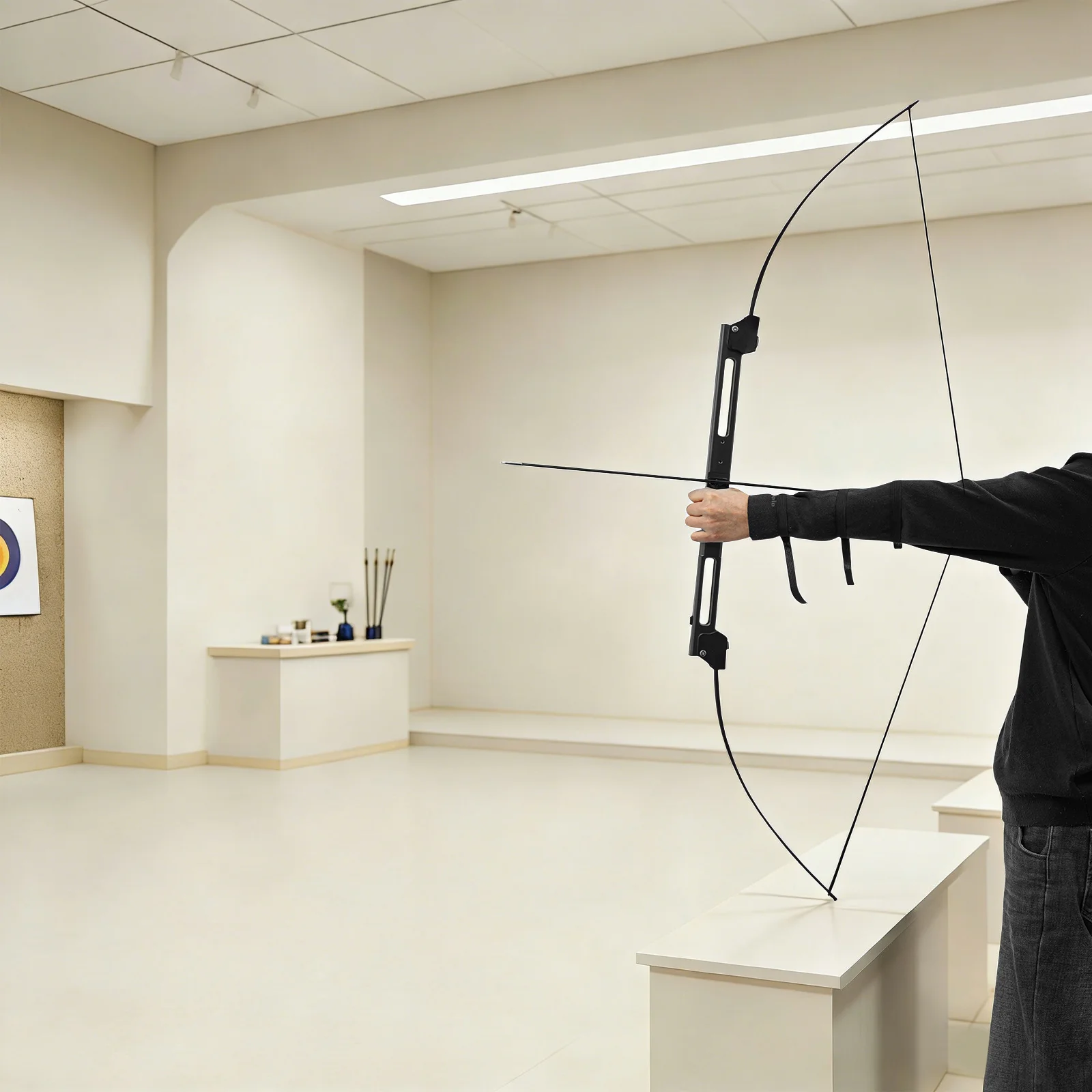 Folding Bow Set with 5 Target Sheets, Black 40 lbs Powerful Pull Force Folding Bow and Arrow Set, Folding Bow Set with Storage Bag for Hunting, Target Shooting
Folding Bow Set with 5 Target Sheets, Black 40 lbs Powerful Pull Force Folding Bow and Arrow Set, Folding Bow Set with Storage Bag for Hunting, Target Shooting