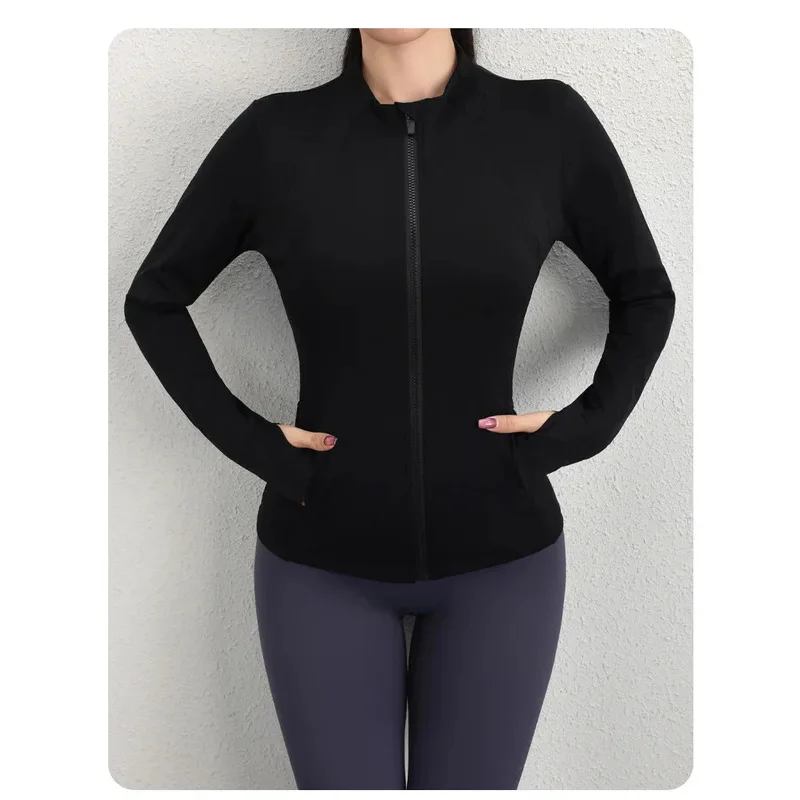 Jacket Autumn Internet Celebrity Zipper Quick Drying Professional Running Sports Slim Fit Training Fitness Yoga Clothes
Jacket Autumn Internet Celebrity Zipper Quick Drying Professional Running Sports Slim Fit Training Fitness Yoga Clothes