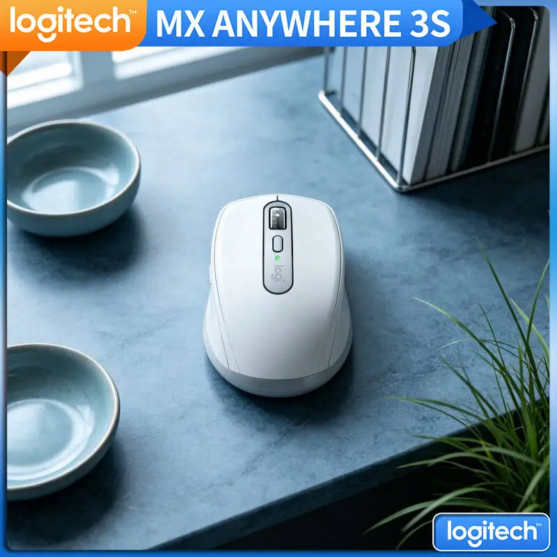 Durable MX Anywhere 3S Mouse - 8000 DPI, Hyper-Scroll Wheel, Silent Click, Ideal for Freelance Pet Product Designer Travel Work
Durable MX Anywhere 3S Mouse - 8000 DPI, Hyper-Scroll Wheel, Silent Click, Ideal for Freelance Pet Product Designer Travel Work