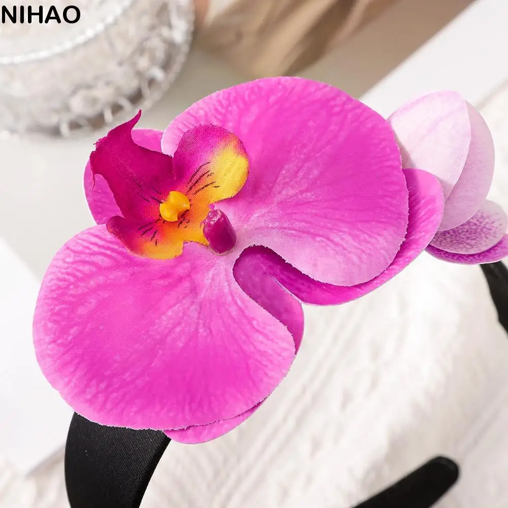 Personality Holiday Flower Hair Band Seaside Sweet Moth Orchid Headband Casual Vacation Butterfly Orchid Hair Hoop Streetwear
Personality Holiday Flower Hair Band Seaside Sweet Moth Orchid Headband Casual Vacation Butterfly Orchid Hair Hoop Streetwear