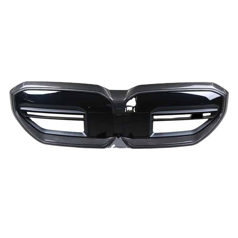OEM Fit Carbon Bright Black Dry Carbon Fiber Front Grille for 5 Series G60 G68 Direct Mount Replacement 2023-2025 New M60i
OEM Fit Carbon Bright Black Dry Carbon Fiber Front Grille for 5 Series G60 G68 Direct Mount Replacement 2023-2025 New M60i