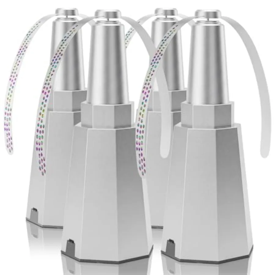 4-Pack Rechargeable Fly Fans for Tables Up to 10-Hour Working Time, Indoor Outdoor Mute Food Fans to Keep Flies Away, Retractab
4-Pack Rechargeable Fly Fans for Tables Up to 10-Hour Working Time, Indoor Outdoor Mute Food Fans to Keep Flies Away, Retractab