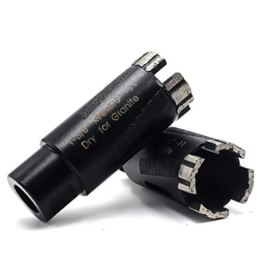 Pcs/ Box -3/8'' Dry Diamond Core Drill Bit 5/8'- Thread for Granite 35mm Masonry Coring
Pcs/ Box -3/8'' Dry Diamond Core Drill Bit 5/8'- Thread for Granite 35mm Masonry Coring