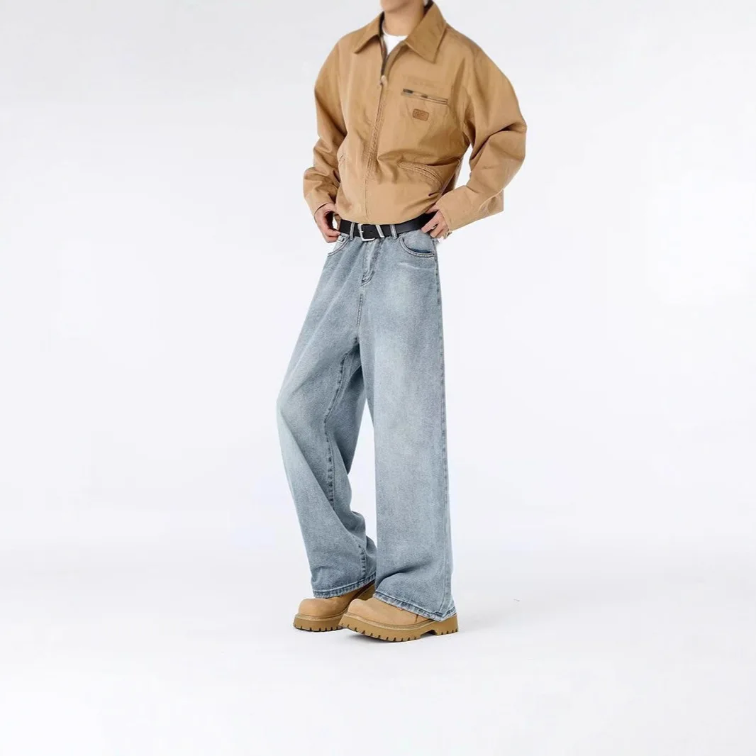 2026 New Trendy Brand Washed Scimitar Jeans For Men Spring And Autumn American Retro Wide-Leg Loose Versatile Straight Pants
2026 New Trendy Brand Washed Scimitar Jeans For Men Spring And Autumn American Retro Wide-Leg Loose Versatile Straight Pants