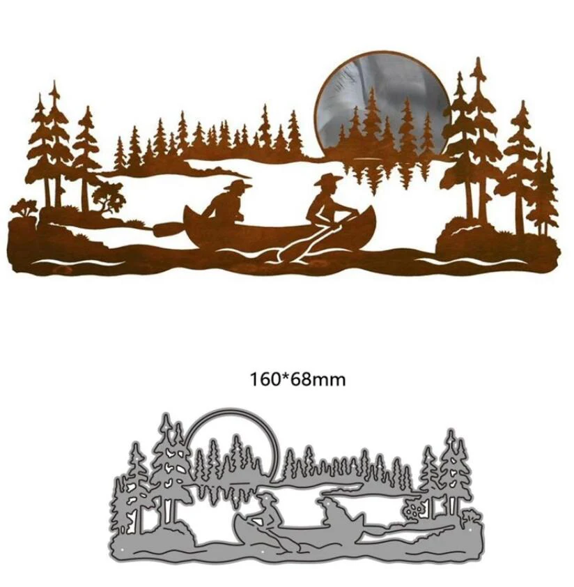Boating Metal cutting dies mold Scrapbooking decoration paper craft knife mould blade punch template Embossing stencils 1PCS
Boating Metal cutting dies mold Scrapbooking decoration paper craft knife mould blade punch template Embossing stencils 1PCS