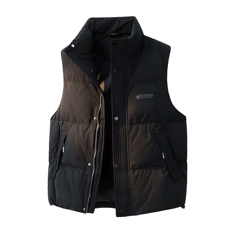 Winter New Sle Du down Vest ex Trendy Brand Warm Stand Collar Du down Jaet Polyester Fiber Youth ular Outerwear
Winter New Sle Du down Vest ex Trendy Brand Warm Stand Collar Du down Jaet Polyester Fiber Youth ular Outerwear