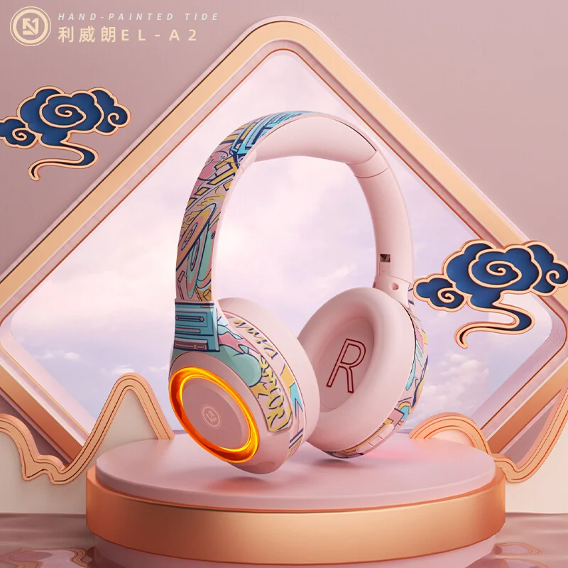 EL-A2 Gaming Headset Gamer Bluetooth 5.0 Headset With Mic RGB HIFI Stereo Bass Wireless gamer headset For PS4 PS5 Laptop Tablet
EL-A2 Gaming Headset Gamer Bluetooth 5.0 Headset With Mic RGB HIFI Stereo Bass Wireless gamer headset For PS4 PS5 Laptop Tablet