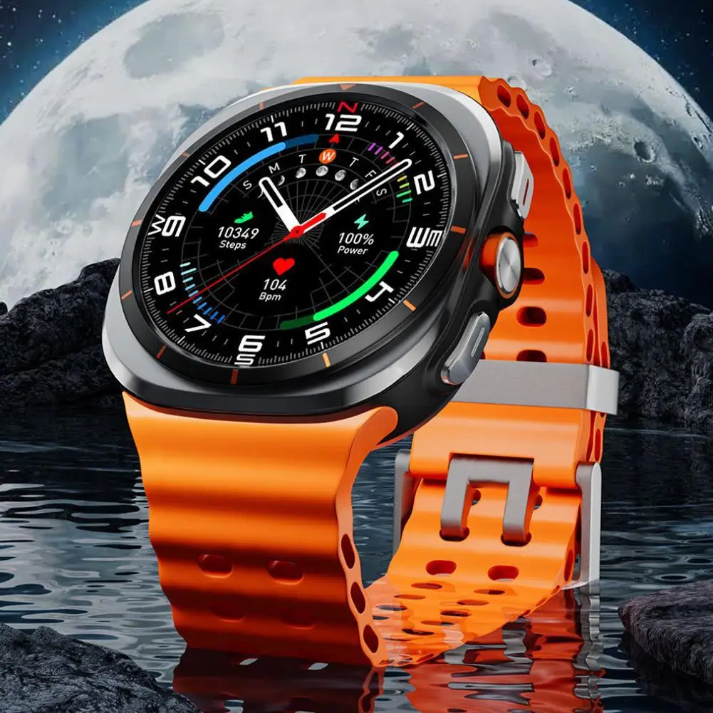 For Samsung Galaxy Watch Ultra Smart Watch Full Touch Screen Sports Step Counting Heart Rate Monitoring For IOS10+ Android 5+
For Samsung Galaxy Watch Ultra Smart Watch Full Touch Screen Sports Step Counting Heart Rate Monitoring For IOS10+ Android 5+