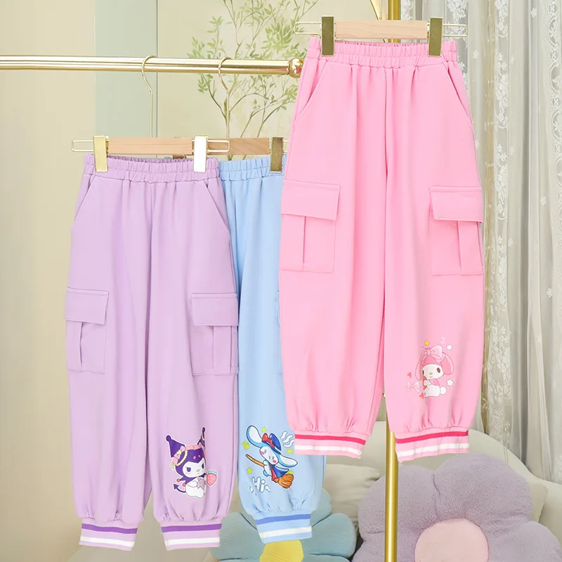 2024 Autumn Winter Kuromi My Melody Anime Loose Sweatpants Kawaii Sanrio Cinnamoroll Girls Children Long Pants Tide Gift for Kid
2024 Autumn Winter Kuromi My Melody Anime Loose Sweatpants Kawaii Sanrio Cinnamoroll Girls Children Long Pants Tide Gift for Kid