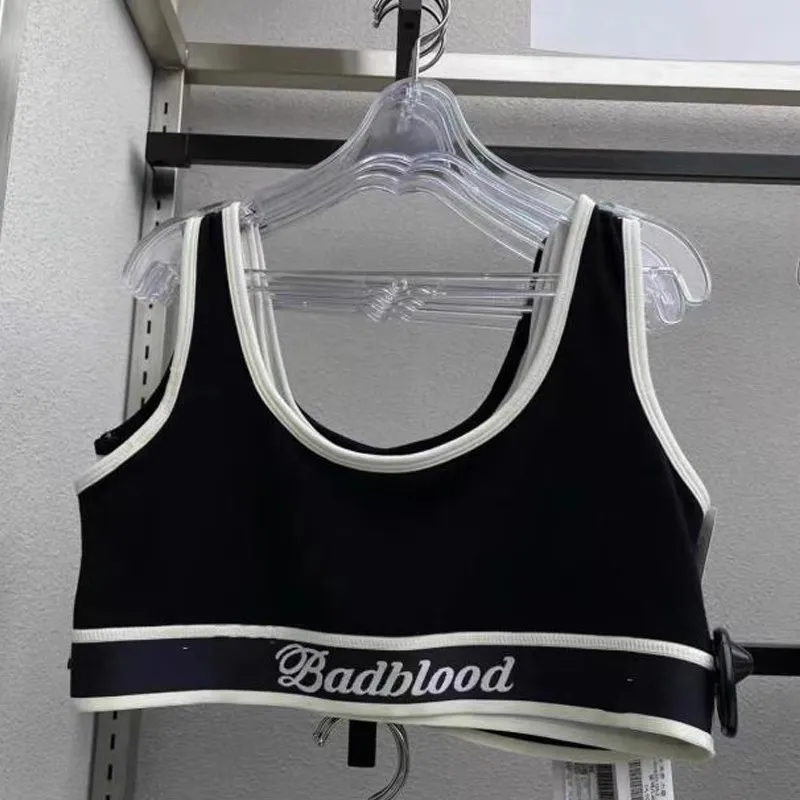 Badblood Vest Sweatshirt Spice Girls Small Vest Camisole Women Short Designer Sports American Top
Badblood Vest Sweatshirt Spice Girls Small Vest Camisole Women Short Designer Sports American Top