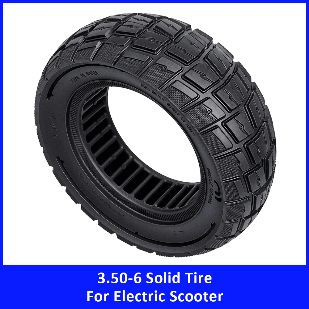 90/65-6 Anti-Slip Off-Road Solid Tyre for Electric Scooter 3.50-6 Non-Puncture Explosion-Proof Solid Tire Wheel Replacement Part
90/65-6 Anti-Slip Off-Road Solid Tyre for Electric Scooter 3.50-6 Non-Puncture Explosion-Proof Solid Tire Wheel Replacement Part