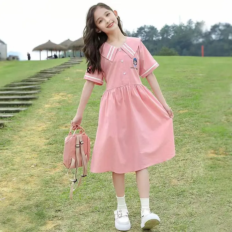 for Girl 6 8 10 12 14 Princess Girls Dress Summer Fashion Kids Casual School Short Sleeve Dresses Children Clothes Vestido Dress
for Girl 6 8 10 12 14 Princess Girls Dress Summer Fashion Kids Casual School Short Sleeve Dresses Children Clothes Vestido Dress