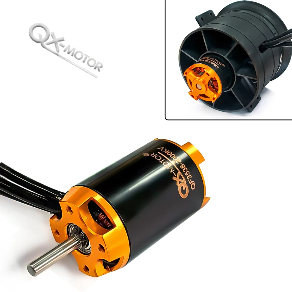QX-MOTOR 80mm QF3538 2000KV QF3748 1000KV Motor for RC Airplane Model Spare Parts
QX-MOTOR 80mm QF3538 2000KV QF3748 1000KV Motor for RC Airplane Model Spare Parts