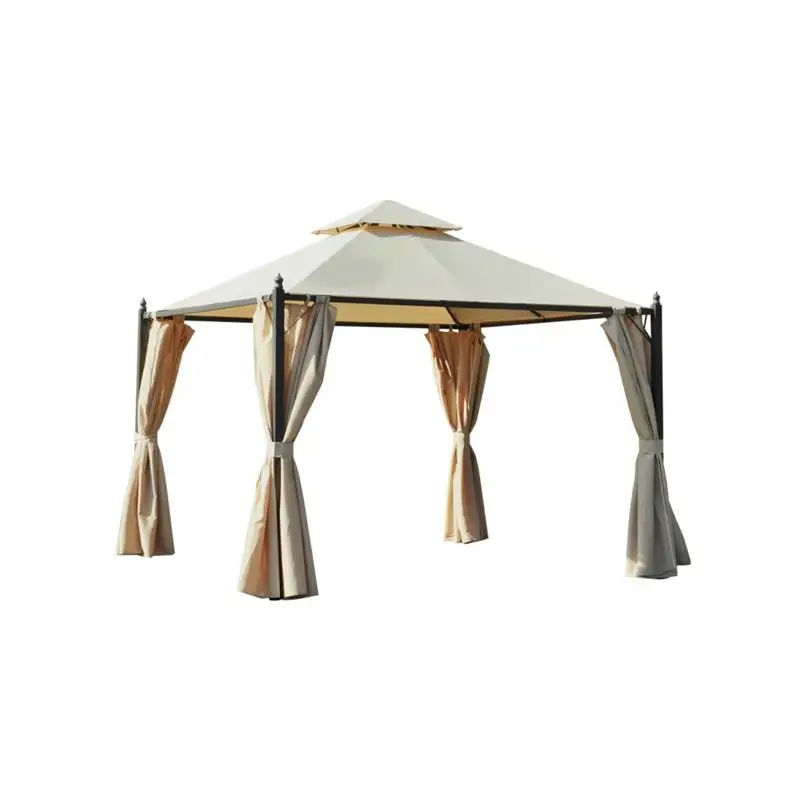 Portable Patio Gazebo with Side Walls and Netting for Outdoor Backyard Shade and Relaxation
Portable Patio Gazebo with Side Walls and Netting for Outdoor Backyard Shade and Relaxation