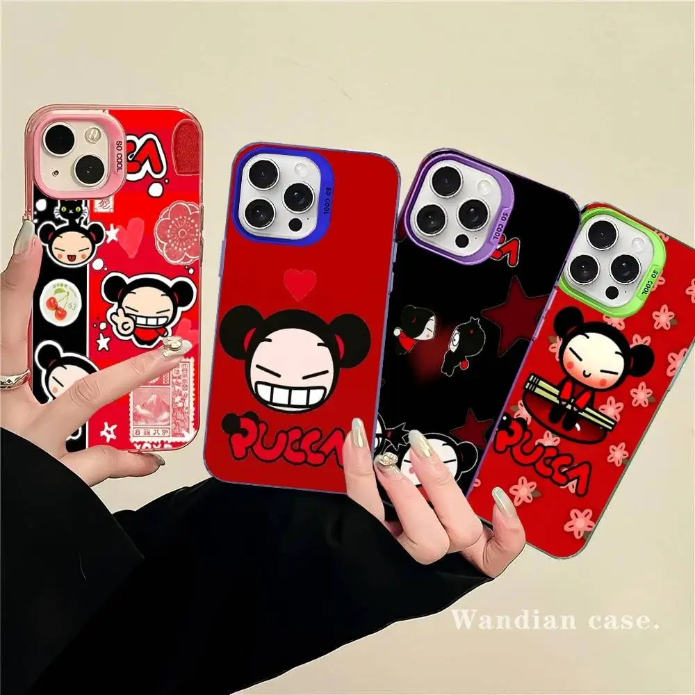 Pucca And Garu Phone Case For iPhone 17 16 15 14 13 12 11 Pro MAX Matte Shockproof Back Anti Fall Matte Cover
Pucca And Garu Phone Case For iPhone 17 16 15 14 13 12 11 Pro MAX Matte Shockproof Back Anti Fall Matte Cover